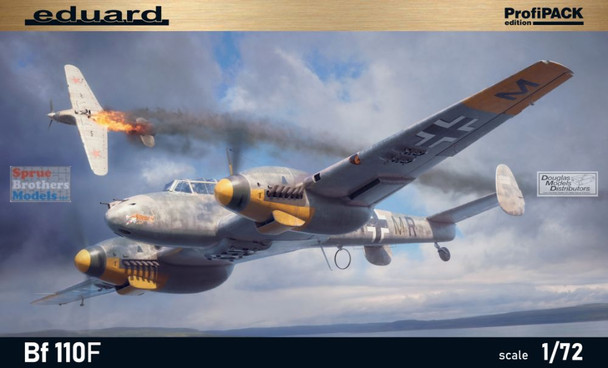 EDU07084 1:72 Eduard Bf110F ProfiPACK