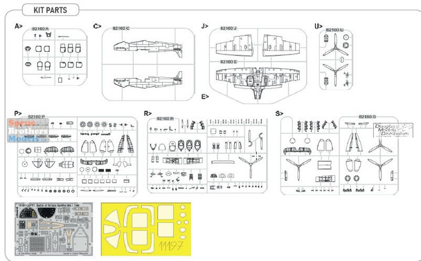 EDU11197 1:48 Eduard Spitfire Mk.I 'Battle of Britain' [LIMITED EDITION]