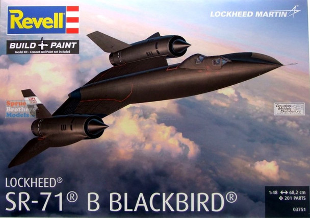 RVG03751 1:48 Revell Germany SR-71B Blackbird