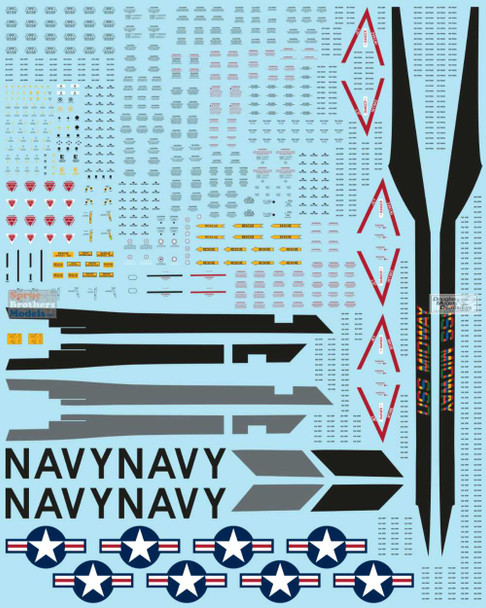 BMA48056 1:48 Bullseye Model Aviation Decals - F-4N Phantom II 'Fleet Phantoms VIII'