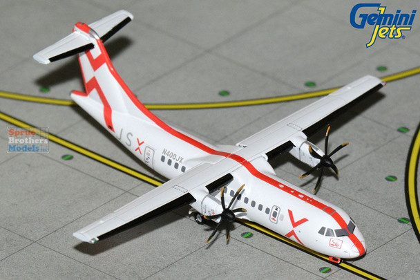 GEMGJ2404 1:400 Gemini Jets JSX ATR-42-600 Reg #N400JX (pre-painted/pre-built)