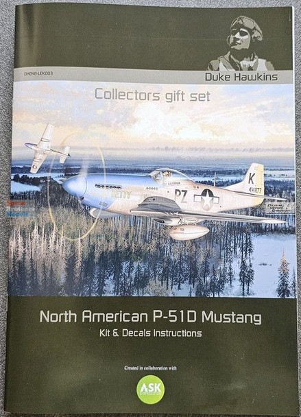 DHBP51SET Duke Hawkins - P-51D Mustang Collectors Gift Set