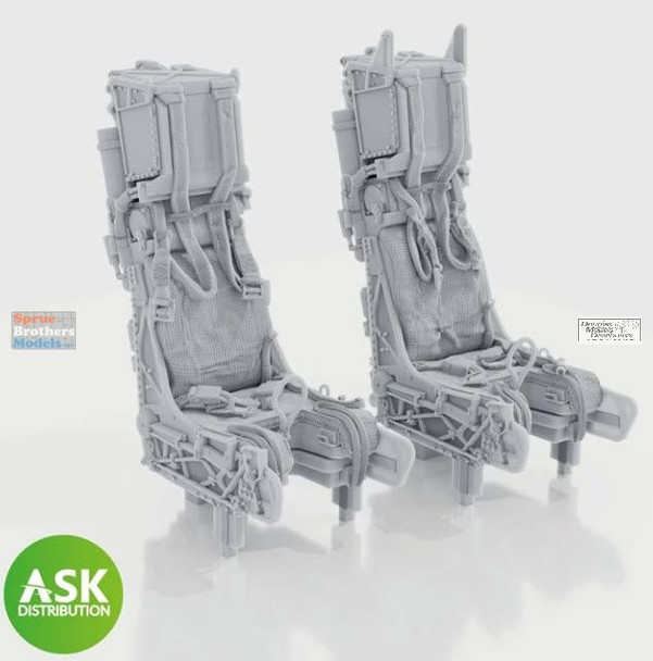 ASKA72040 1:72 ASK/Art Scale SJU-17 Ejection Seats with Seatbelts [for F-14D Tomcat] (TAM kit)