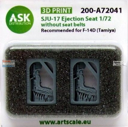 ASKA72041 1:72 ASK/Art Scale SJU-17 Ejection Seats without