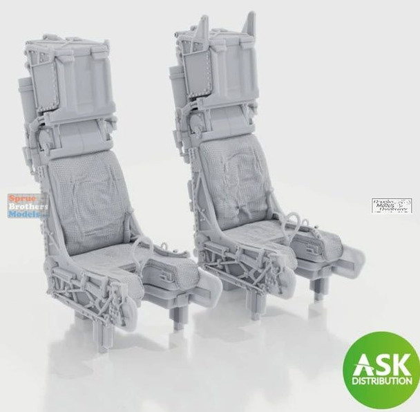 ASKA72041 1:72 ASK/Art Scale SJU-17 Ejection Seats without Seatbelts [for F-14D Tomcat] (TAM kit)
