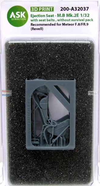 ASKA32037 1:32 ASK/Art Scale MB Mk.2E Ejection Seat with Seatbelts without Survival Pack [for Meteor F.8/FR.9] (REV kit)