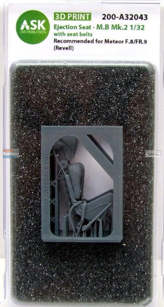 ASKA32043 1:32 ASK/Art Scale MB Mk.2 Ejection Seat with Seatbelts [for Meteor F.8/FR.9] (REV kit)