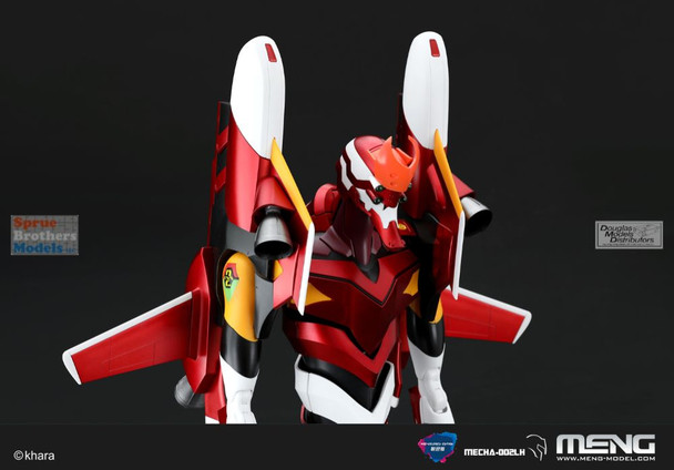 MNGMECHA002LH Meng Evangelion Production Model-02 Ver 1.5 Multi-Purpose Humanoid Decisive Weapon, Artificial Human [Radiant Red Pre-Color Edition]