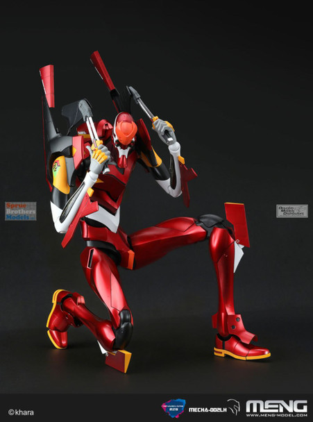 MNGMECHA002LH Meng Evangelion Production Model-02 Ver 1.5 Multi-Purpose Humanoid Decisive Weapon, Artificial Human [Radiant Red Pre-Color Edition]