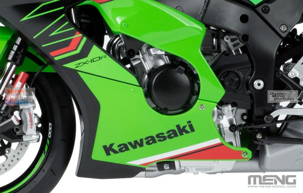 MNGMT007T 1:9 Meng Kawasaki Ninja ZX-10R Motorcycle KRT Edition [Pre-Colored]
