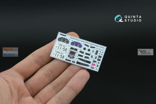 QTSQD24032 1:24 Quinta Studio 3D Decal -  Subaru Impreza WRX STi GDB Bugeye (TAM kit)