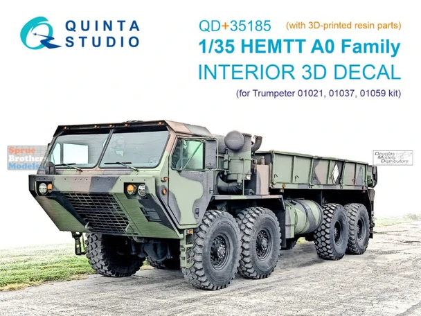 QTSQD35185R 1:35 Quinta Studio 3D Decal - HEMTT A0 Family (TRP kit)