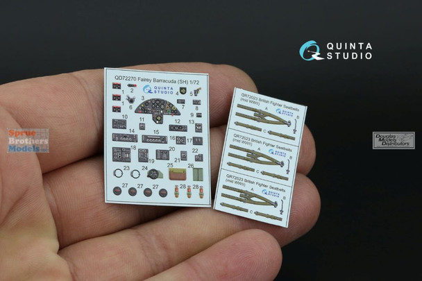 QTSQD72270 1:72 Quinta Studio 3D Decal - Barracuda Mk.II (SPH kit)