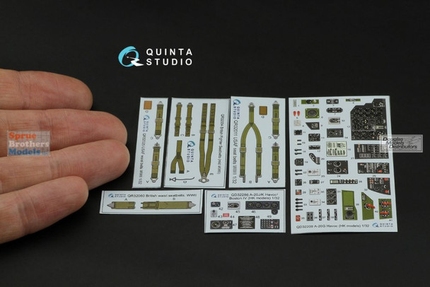 QTSQD32286 1:32 Quinta Studio 3D Decal - A-20J A-20K Havoc Boston IV (HKM kit)
