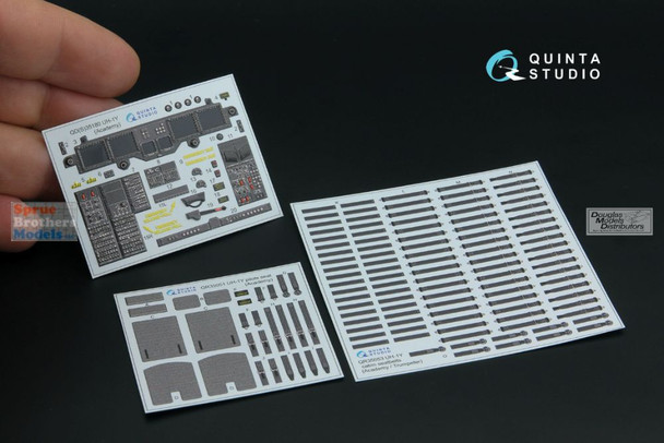 QTSQD35180 1:35 Quinta Studio 3D Decal - UH-1Y Venom (ACA kit)