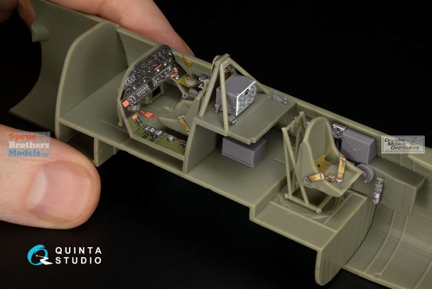 QTSQD48411R 1:48 Quinta Studio 3D Decal - Vultee Mk.II Vengeance + Resin Parts (DRW kit)