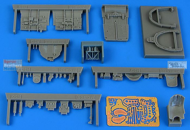 ARS4953 1:48 Aires Machi C.205V Veltro Serie I Cockpit Set (HAS kit)
