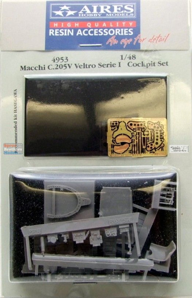 ARS4953 1:48 Aires Machi C.205V Veltro Serie I Cockpit Set (HAS kit)