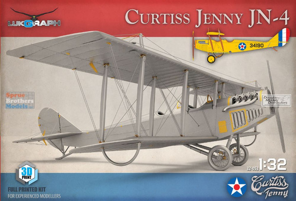 LUK32053PR 1:32 LukGraph Curtiss Jenny JN-4 [Premium Edition]