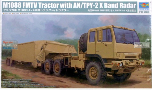 TRP01098 1:35 Trumpeter M1088 FMTV Tractor with AN/TPY-2 X-Band Radar