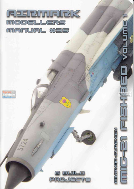 PSPMM035 Phoenix Scale Publications Modellers Manual #35: MiG-21 Fishbed