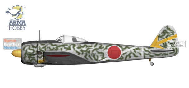 ARM70087 1:72 Arma Hobby Ki-43 II Hayabusa Aces