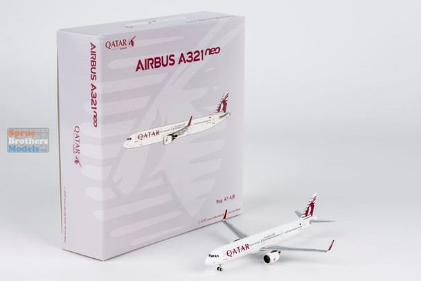 NGM13147 1:400 NG Model Qatar Airways Airbus A321neo Reg #A7-AJB (pre-painted/pre-built)