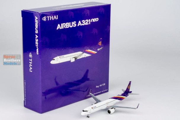 NGM13150 1:400 NG Model Thai Airways Airbus A321neo Reg #HS-TOB 'Thepprasit' (pre-painted/pre-built)