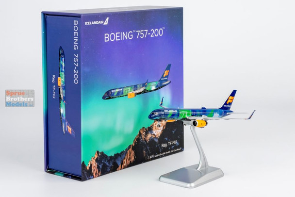 NGM53211 1:400 NG Model ULTIMATE IcelandAir B757-200 Reg #TF-FIU 'Aurora' (pre-painted/pre-built)