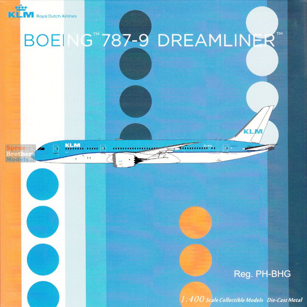 NGM55151 1:400 NG Model KLM B787-9 Reg #PH-BHG (pre-painted/pre-built)