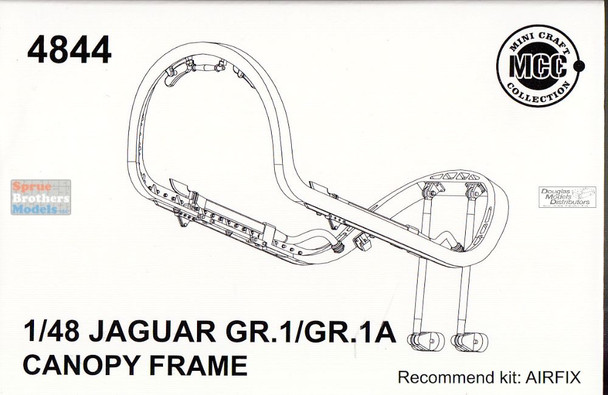 MCC48044 1:48 Mini Craft Collection Jaguar GR.1/GR.1A Canopy Frame (AFX kit)