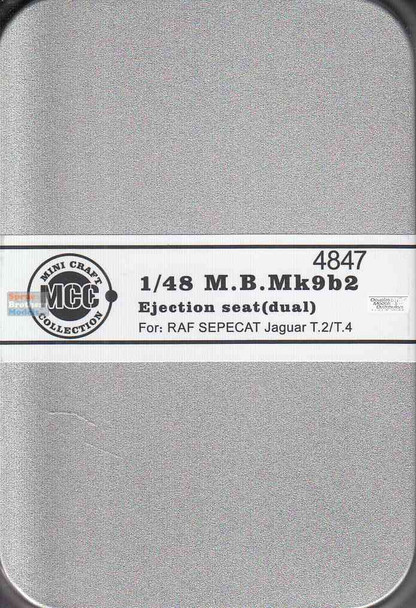 MCC48047 1:48 Mini Craft Collection MB Mk.9b2 Ejection Seat Set (for Jaguar)
