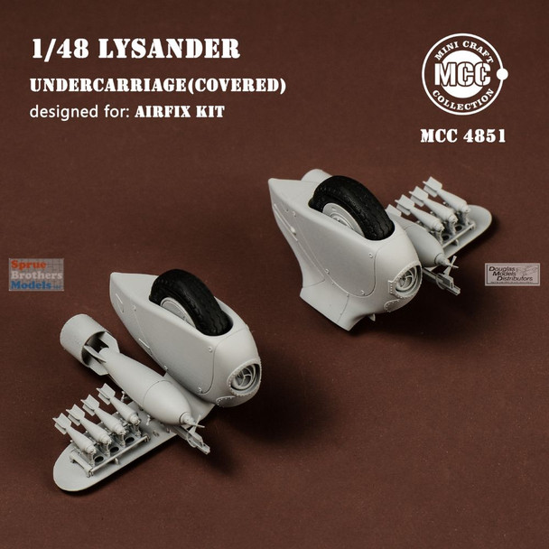 MCC48051 1:48 Mini Craft Collection Lysander Undercarriage - Covered (AFX kit)