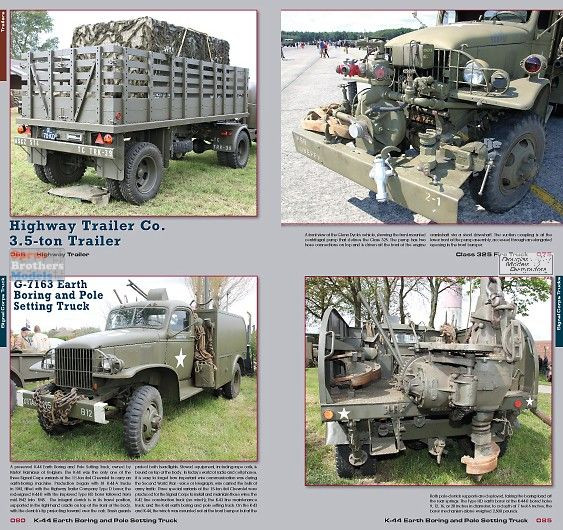 WWPR098 Wings & Wheels Publications - WW2 US Chevy 4x4 1.5-ton Trucks Family