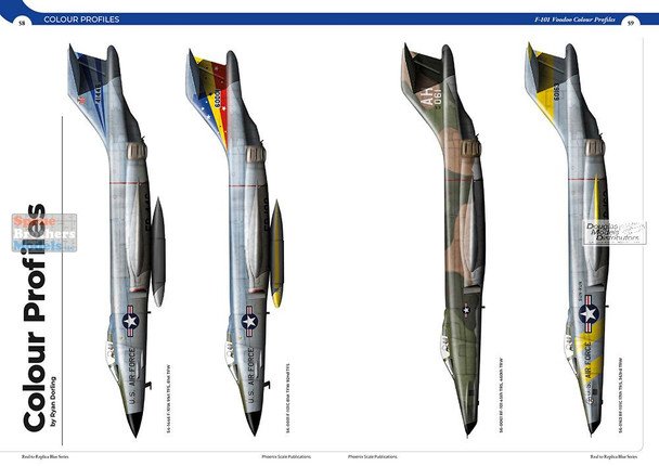 PSPBLUE007 Phoenix Scale Publications - The McDonnell F-101 Voodoo
