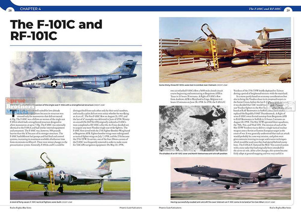 PSPBLUE007 Phoenix Scale Publications - The McDonnell F-101 Voodoo