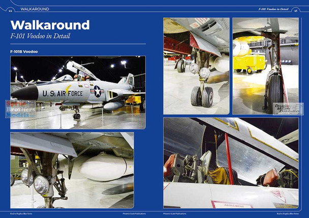 PSPBLUE007 Phoenix Scale Publications - The McDonnell F-101 Voodoo