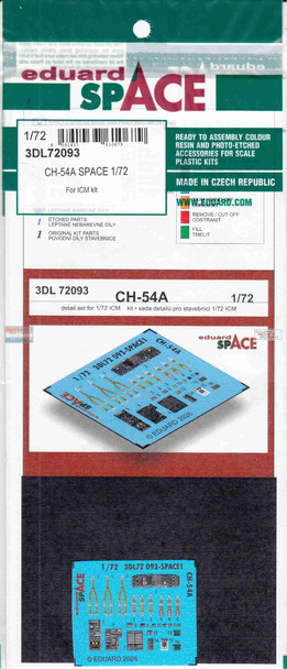 EDU3DL72093 1:72 Eduard SPACE - CH-54A Tarhe (ICM kit)