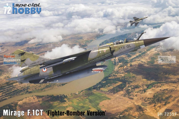SPH72357 1:72 Special Hobby Mirage F.1CT 'Fighter-Bomber Version'