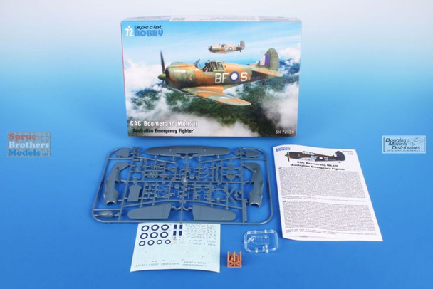 SPH72539 1:72 Special Hobby CAC Boomerang Mk.I/II 'Australian Emergency Fighter'