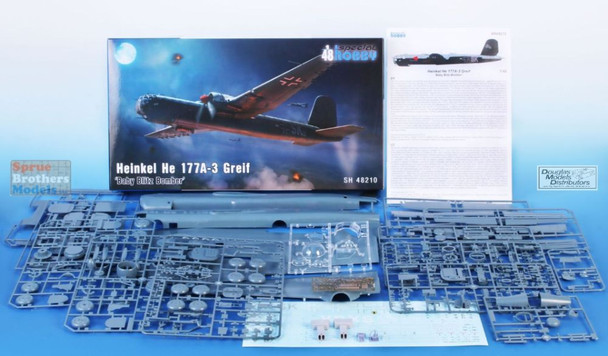 SPH48210 1:48 Special Hobby Heinkel He177A-3 Grief 'Baby Blitz Bomber'