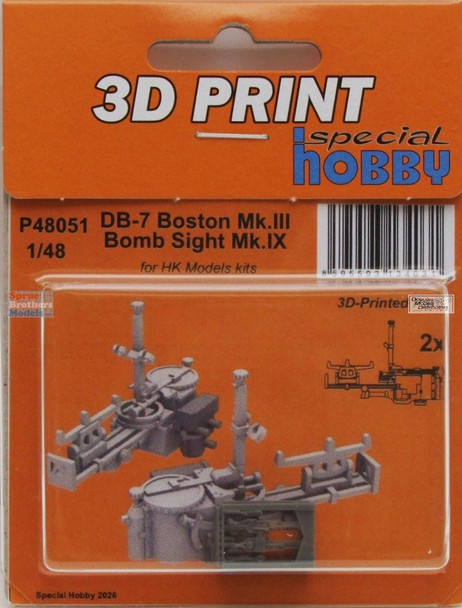SPHP48051P 1:48 Special Hobby DB-7 Boston Mk.III Bomb Sight Mk.IX (HKM kit)