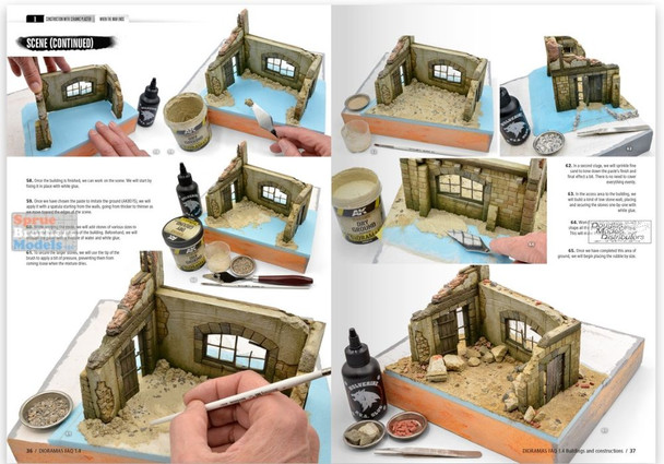 AKI008500 AK Interactive -  FAQ Dioramas 1.4 Extension: Buildings and Constructions