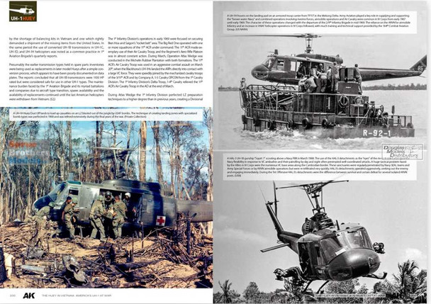 AKI130037 AK Interactive - The Huey in Vietnam: America's UH-1 at War