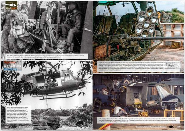 AKI130037 AK Interactive - The Huey in Vietnam: America's UH-1 at War