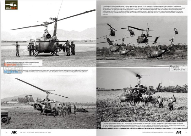 AKI130037 AK Interactive - The Huey in Vietnam: America's UH-1 at