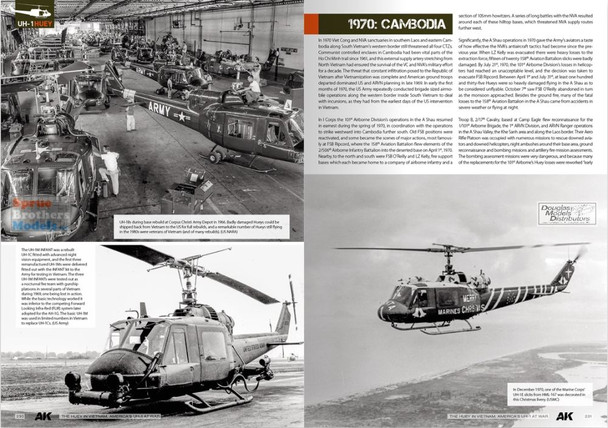 AKI130037 AK Interactive - The Huey in Vietnam: America's UH-1 at War
