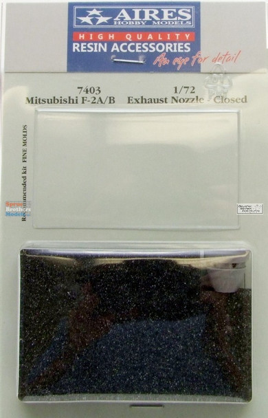 ARS7403 1:72 Aires Mitsubishi F-2A F-2B Exhaust Nozzles-Closed (FNM kit)