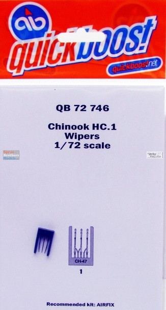 QBT72746 1:72 Quickboost Chinook HC.1 Wipers (AFX kit)