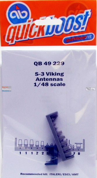 QBT49229 1:48 Quickboost S-3 Viking Antennas (ITA/AMT kit)